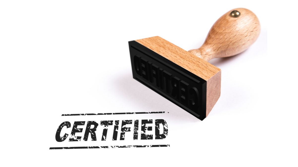 Certificación
