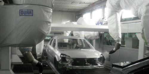Robot de pintura Dürr