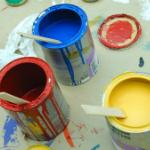 Tarros de pintura