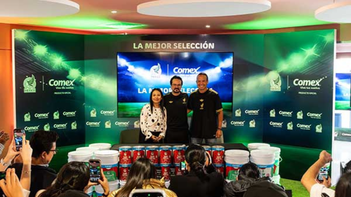 Comex announces its alliance as an official product of the Mexican National Team